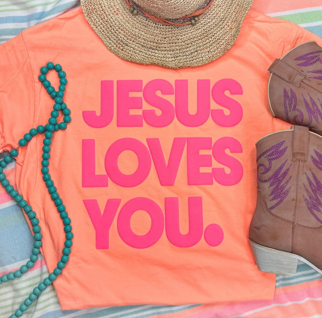 Jesus Loves You Puff