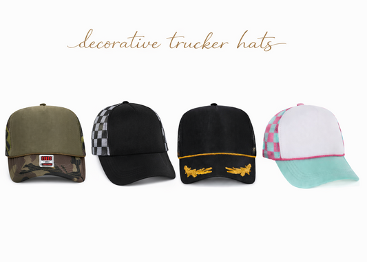 Decorative Trucker Hat